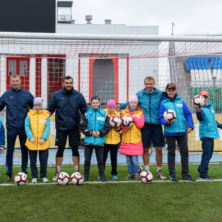 Заставка для - «Солнечные дети» посетили открытую тренировку ФК «Уфа»